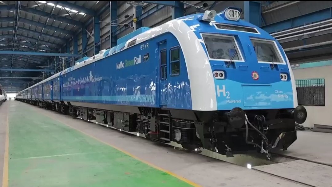 India’s first hydrogen train ready to roll on Jind–Sonipat route